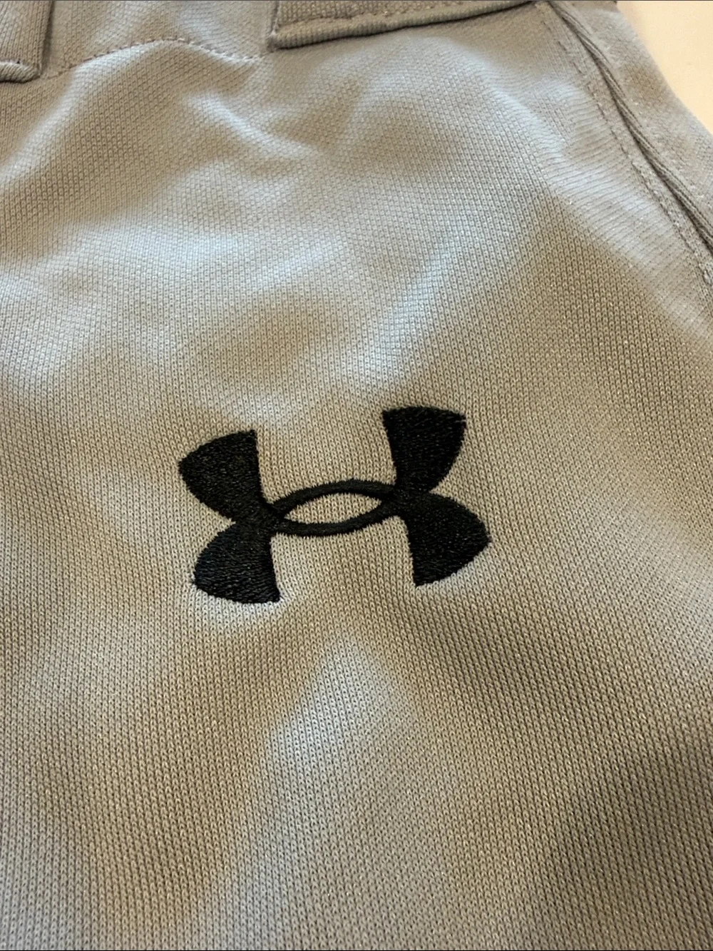 Under Armour baseball pants youth kids XL Light Gray Athletic style 1374382